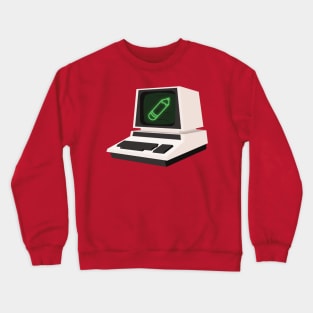 Retro Computer Art Crewneck Sweatshirt